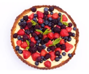 foto della crostata ai frutti di bosco