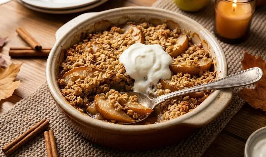 Crumble di pere: immagine introduttiva