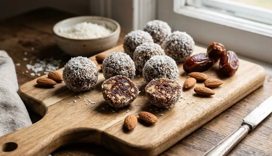 Energy Balls Datteri e Cocco: Immagine introduttiva