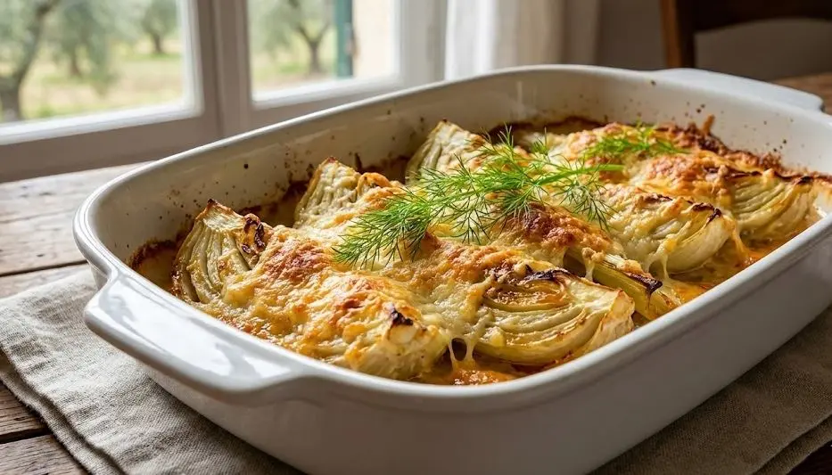 Finocchi gratinati al forno: immagine introduttiva
