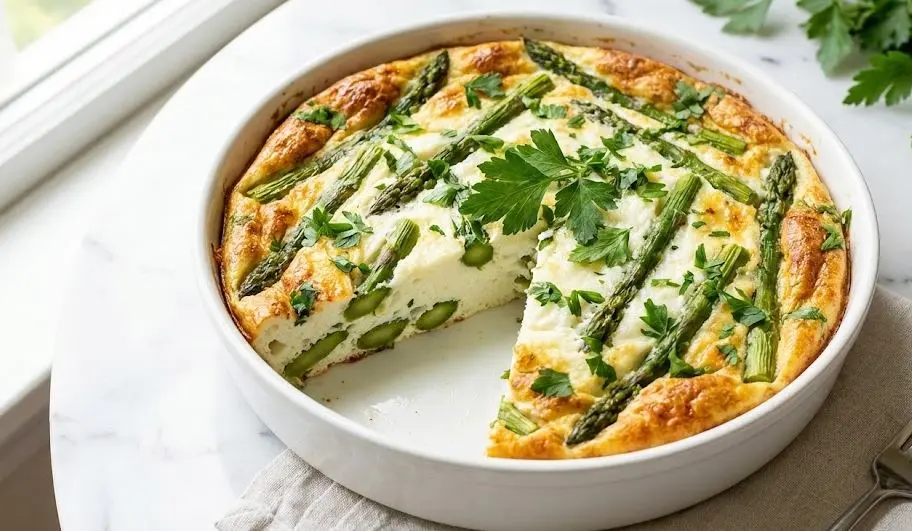 Frittata di albumi e asparagi al forno: immagine introduttiva