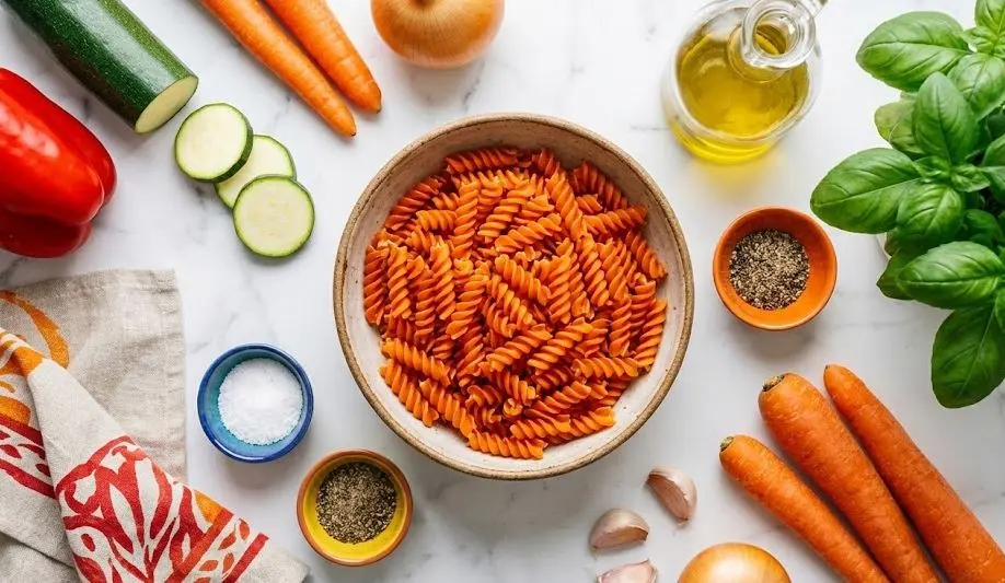 Ingredienti dei Fusilli Lenticchie Rosse Senza Glutine