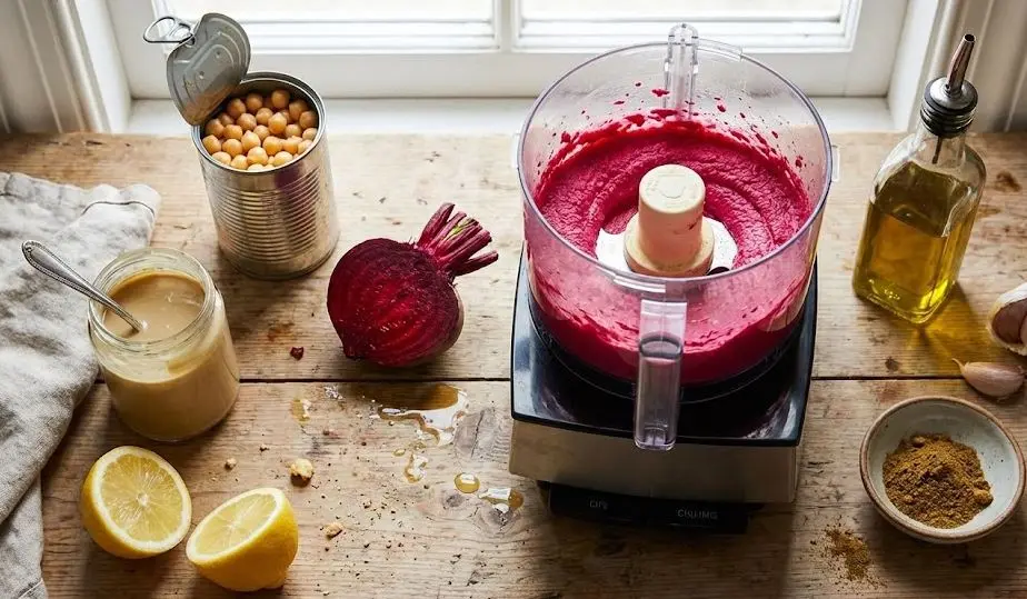 Procedimento del Pane di Segale con Barbabietola Rosa