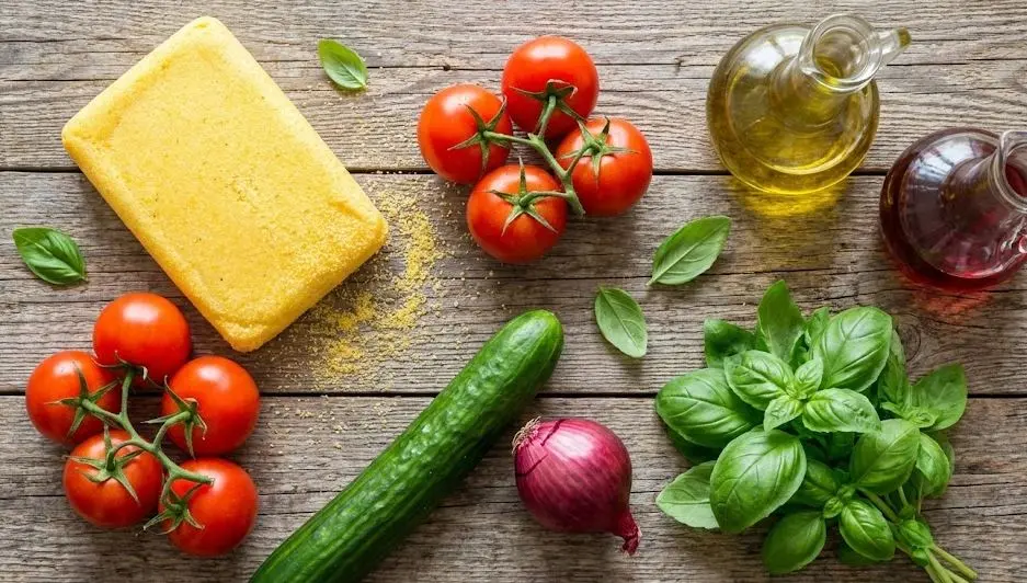 Immagine degli Ingredienti della Panzanella senza glutine