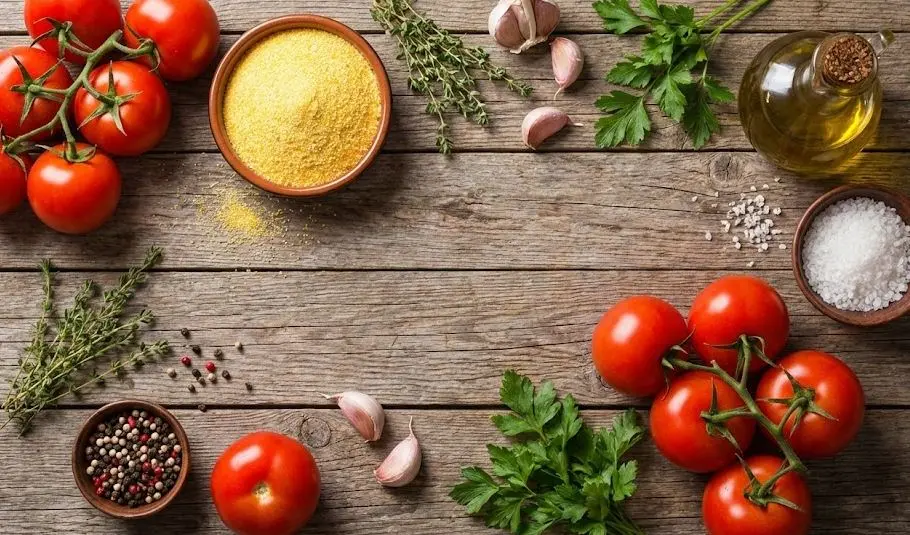 Ingredienti dei Pomodori Gratinati alla Provenzale