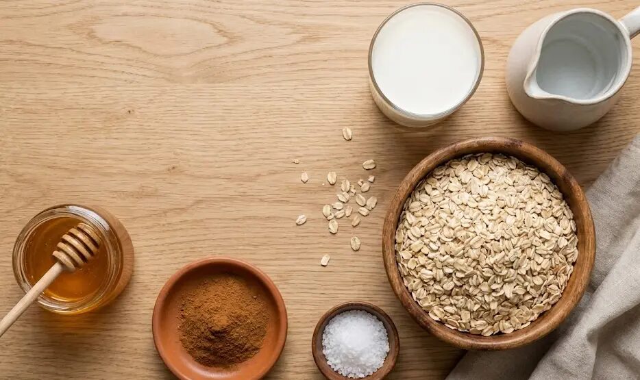 esposizione Ingredienti Porridge cremoso