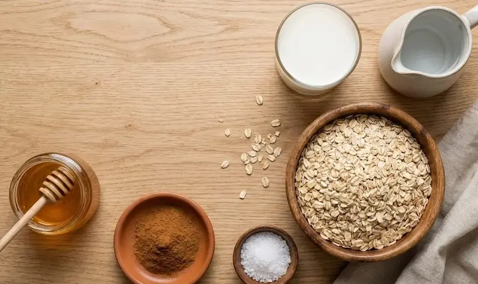 esposizione Ingredienti Porridge cremoso