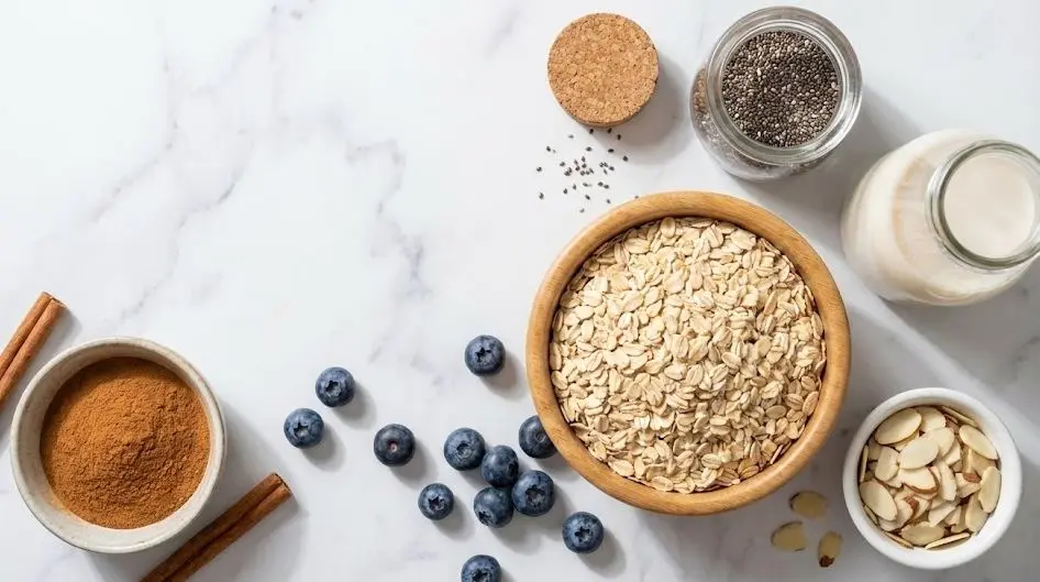 Ingredienti del Porridge di Avena per diabetici