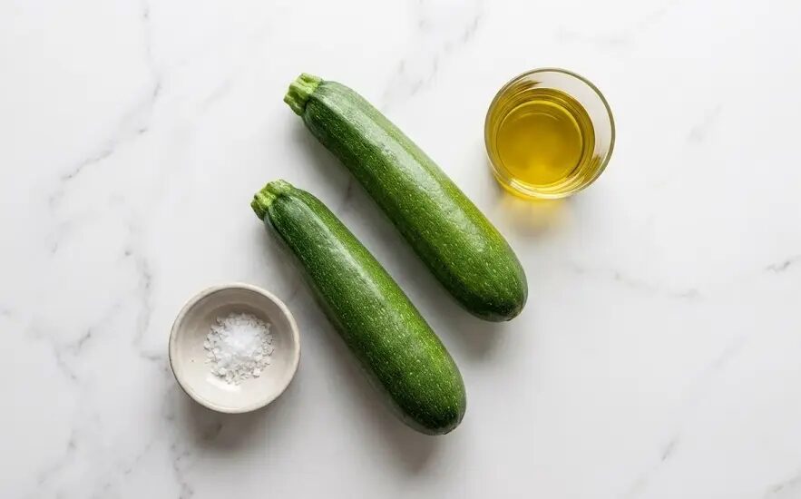 esposizione Ingredienti Zucchine lesse