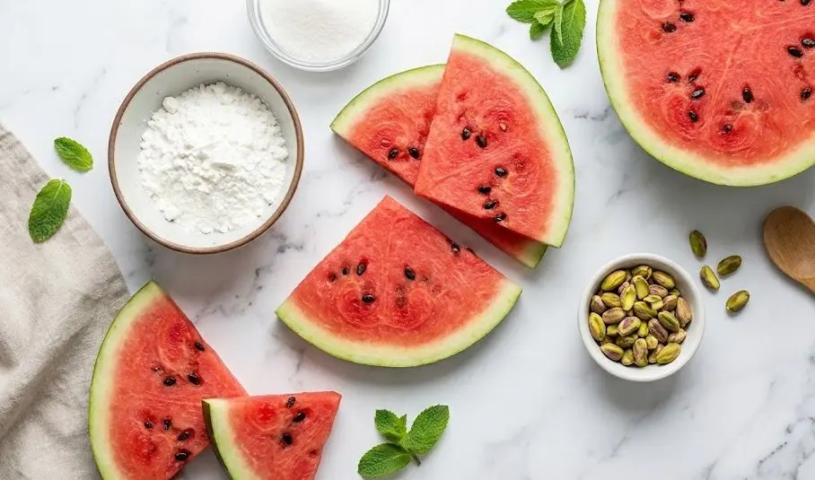 Immagine degli ingredienti del Gelo di anguria