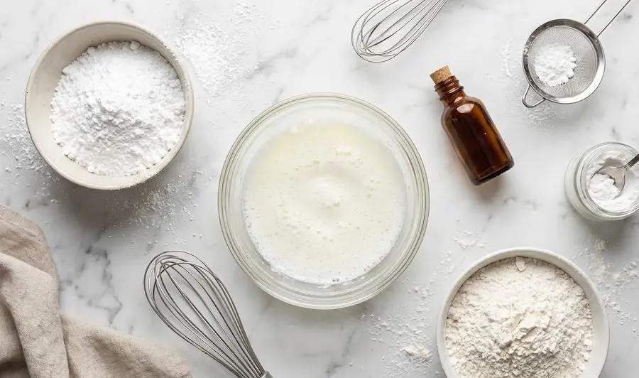 Immagine degli Ingredienti dell'Angel Food Cake