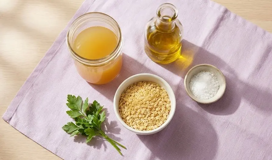 Immagine degli ingredienti della Minestrina in Brodo di Pollo