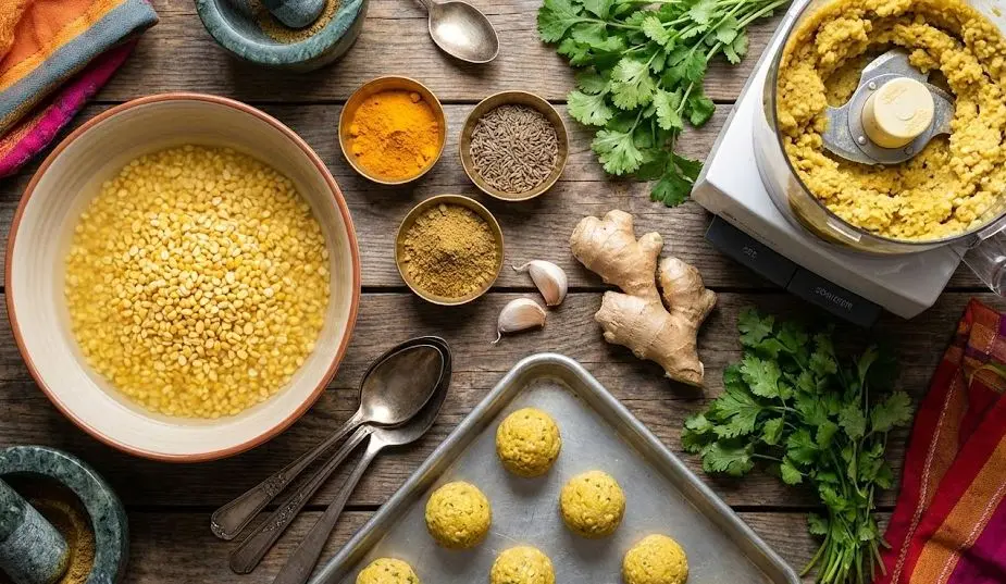 Ingredienti e procedimento delle Polpette di Mung dal al Forno