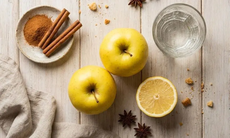 Immagine degli ingredienti delle mele cotte IBS