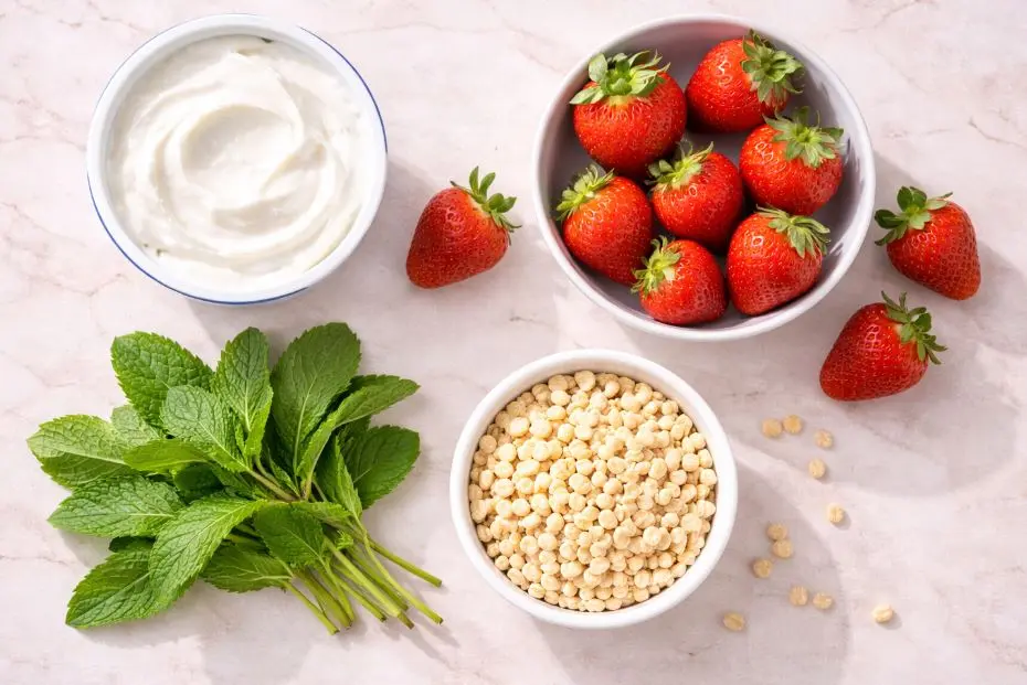 Immagine per gli Ingredienti della yogurt cup