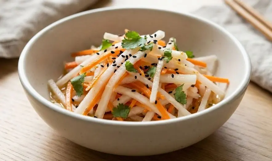 Insalata di Daikon e Carote Julienne: immagine introduttiva