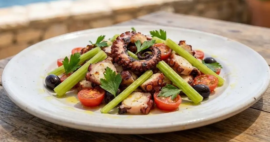 Insalata di Polpo e Sedano Croccante:Immagine introduttiva