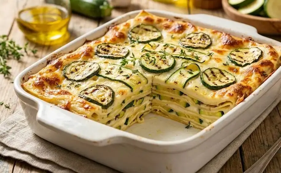 Teglia di Lasagne bianche senza lattosio