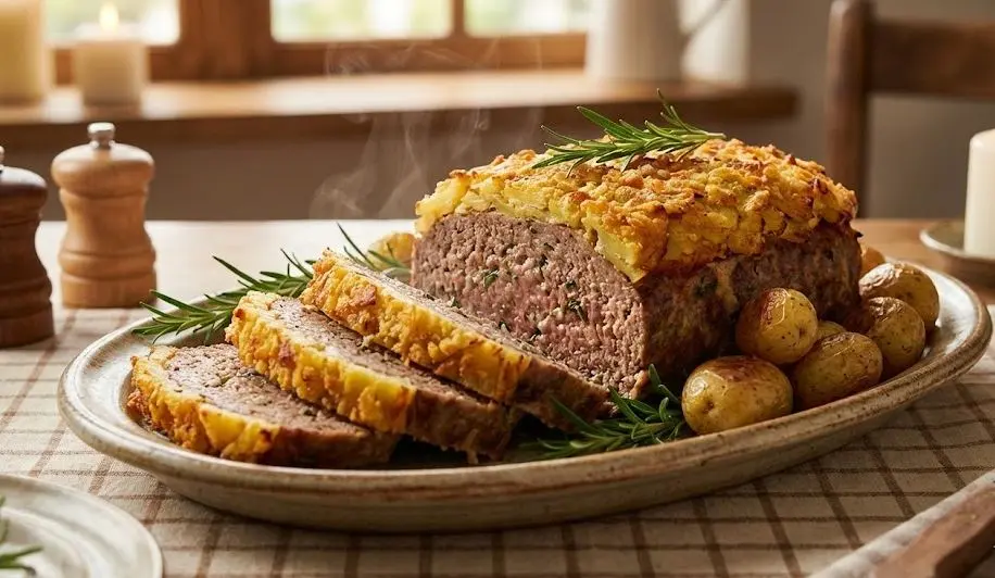 Polpettone con Crosta di Patate Senza Glutine: immagine introduttiva