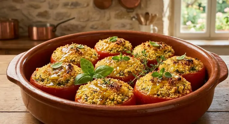 Pomodori Gratinati alla Provenzale Senza Glutine: immagine introduttiva