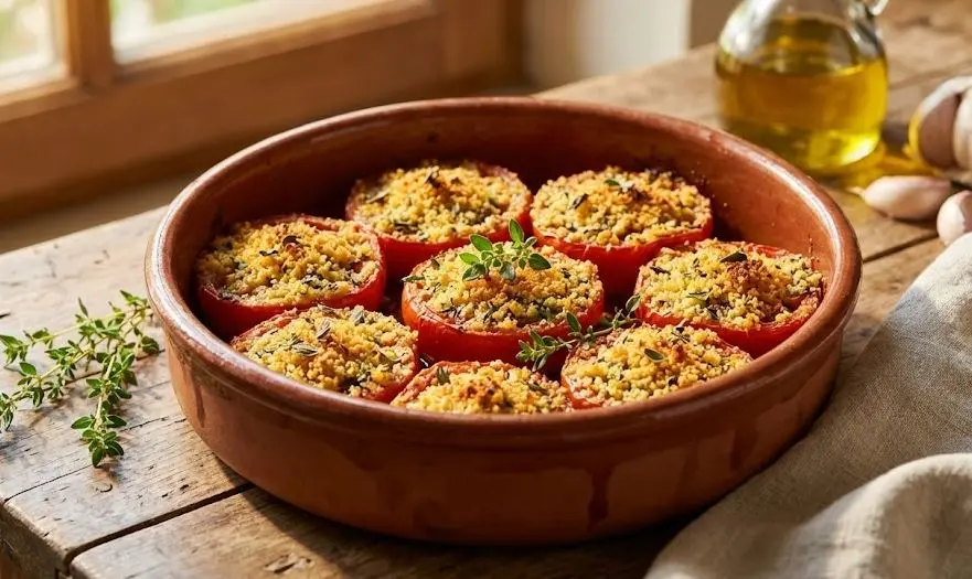 Pomodori Gratinati alla Provenzale: Immagine introduttiva
