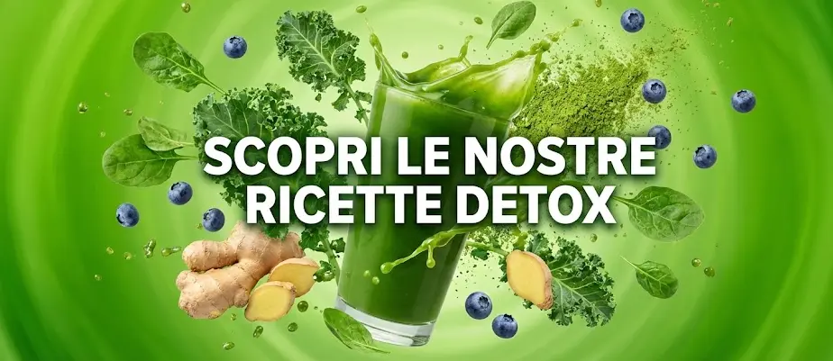 Banner introduttivi delle ricette Detox
