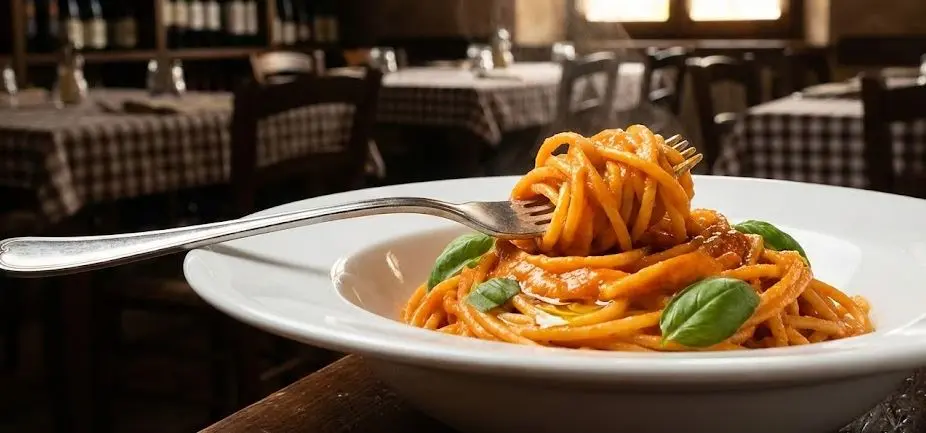 Spaghetti con Crema di Peperoni Light: Immagine introduttiva