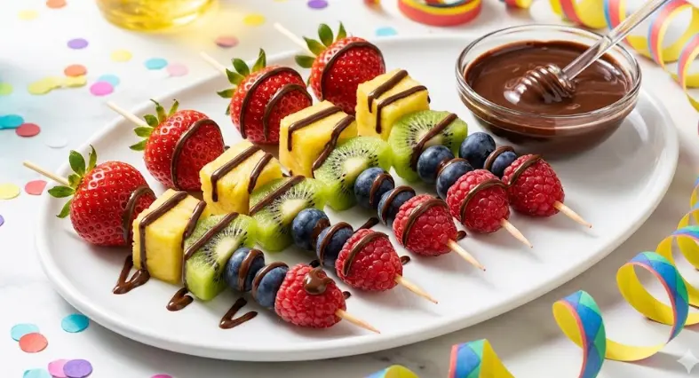 Spiedini di Frutta Arcobaleno: Immagine Introduttiva