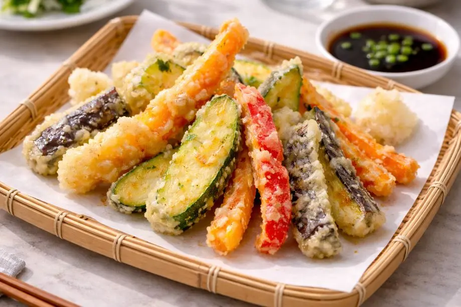 Tempura di Verdure Light: Immagine Introduttiva
