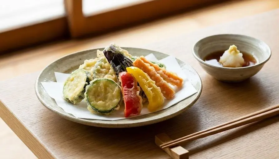 Tempura di Verdure con Farina di Riso: immagine introduttiva