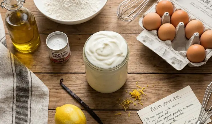 Ingredienti della Torta 7 Vasetti Light con Yogurt Magro