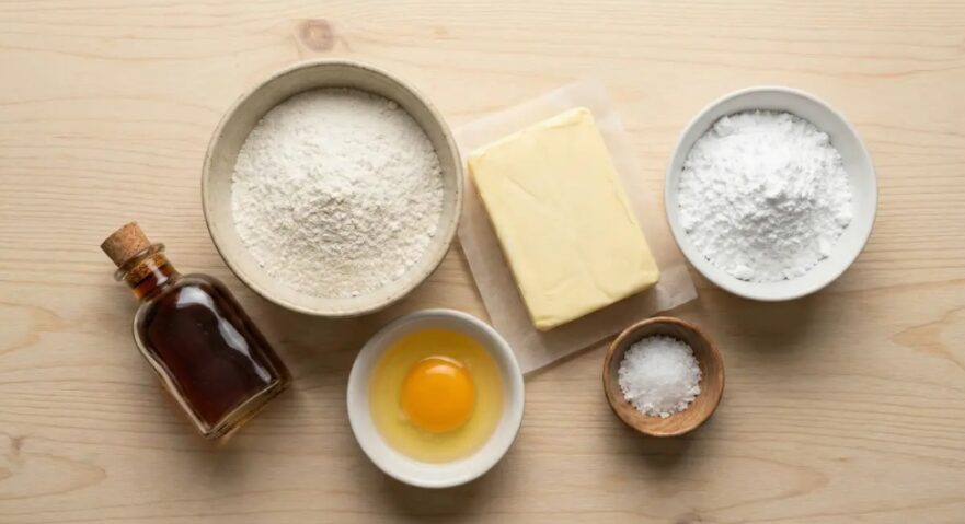Ingredienti per i Biscotti Low FODMAP