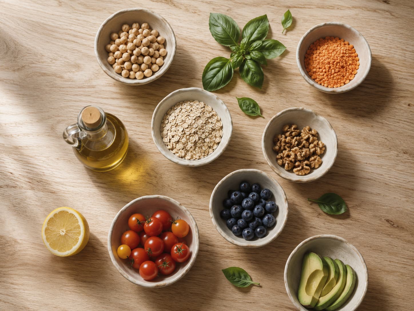 Frutta, verdura e ingredienti freschi naturali