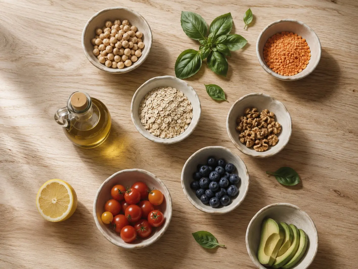 Frutta, verdura e ingredienti freschi naturali